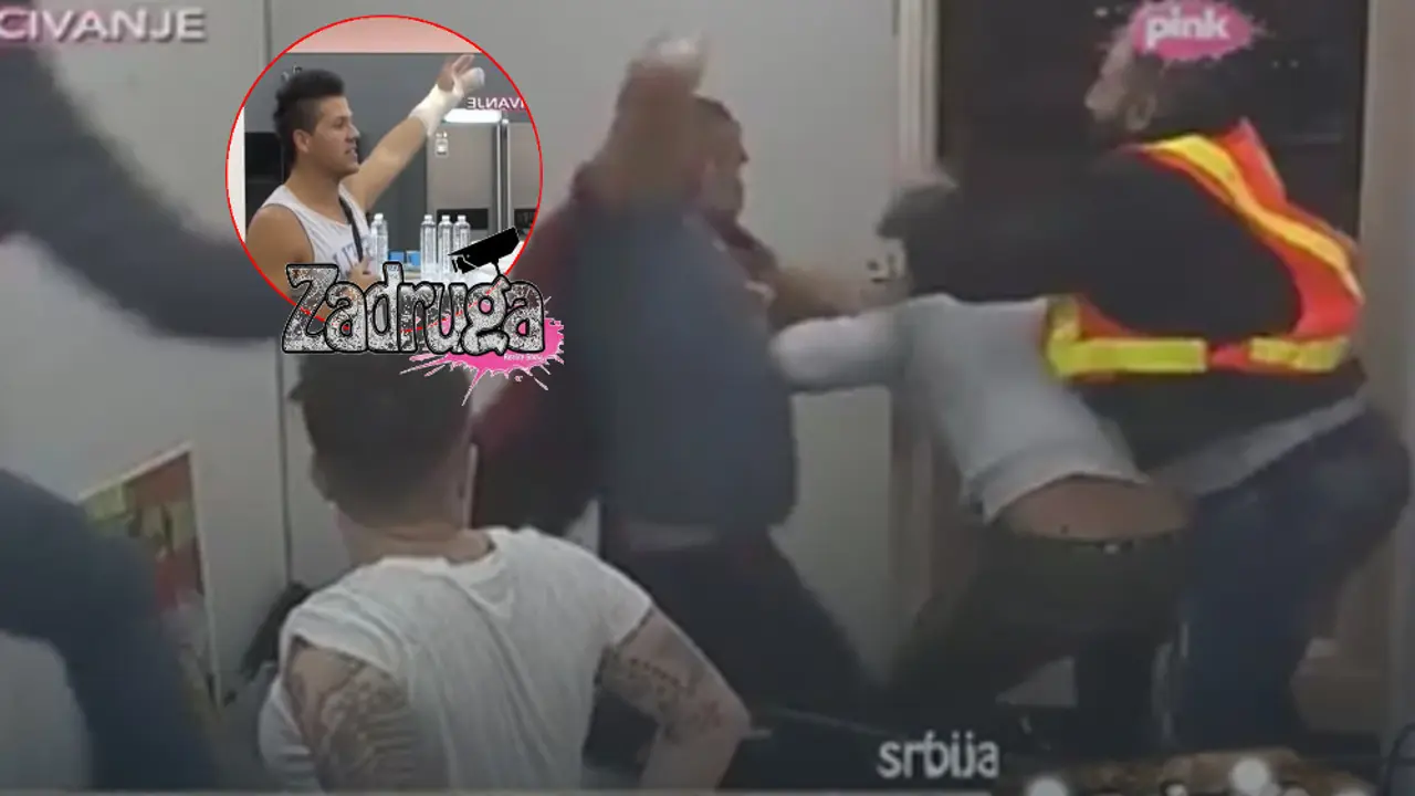 Tuča u rijalitiju Zadruga