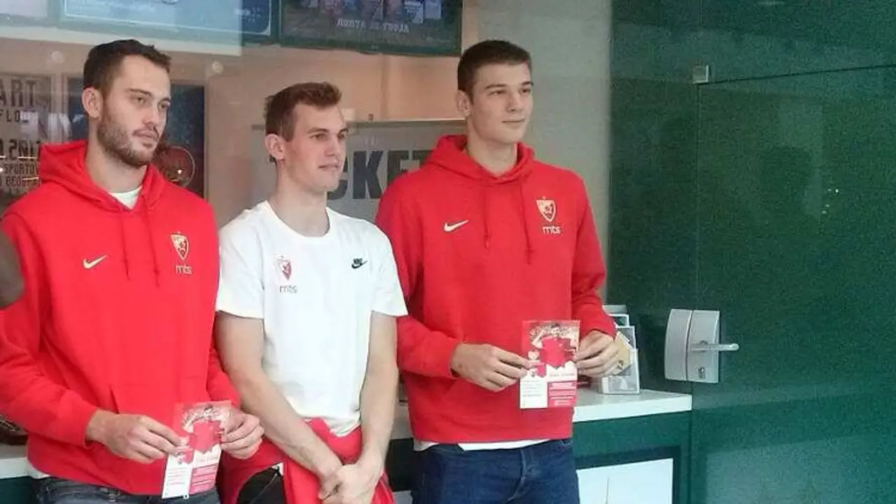Košarkaši Crvene zvezde