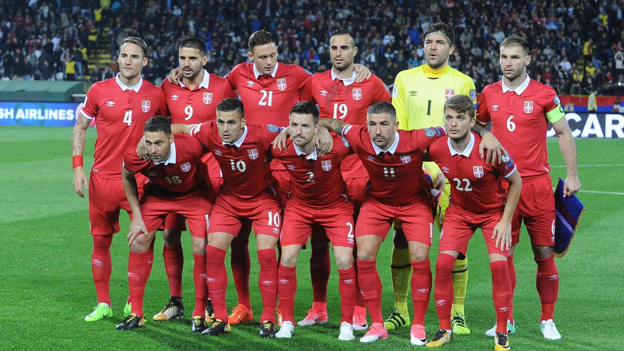 Fudbaleri Srbije uoči meča sa Gruzijom
