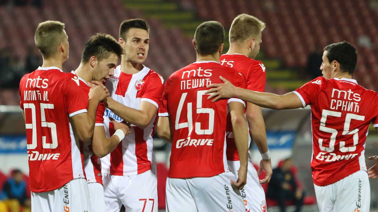 Fudbaleri Crvene zvezde
