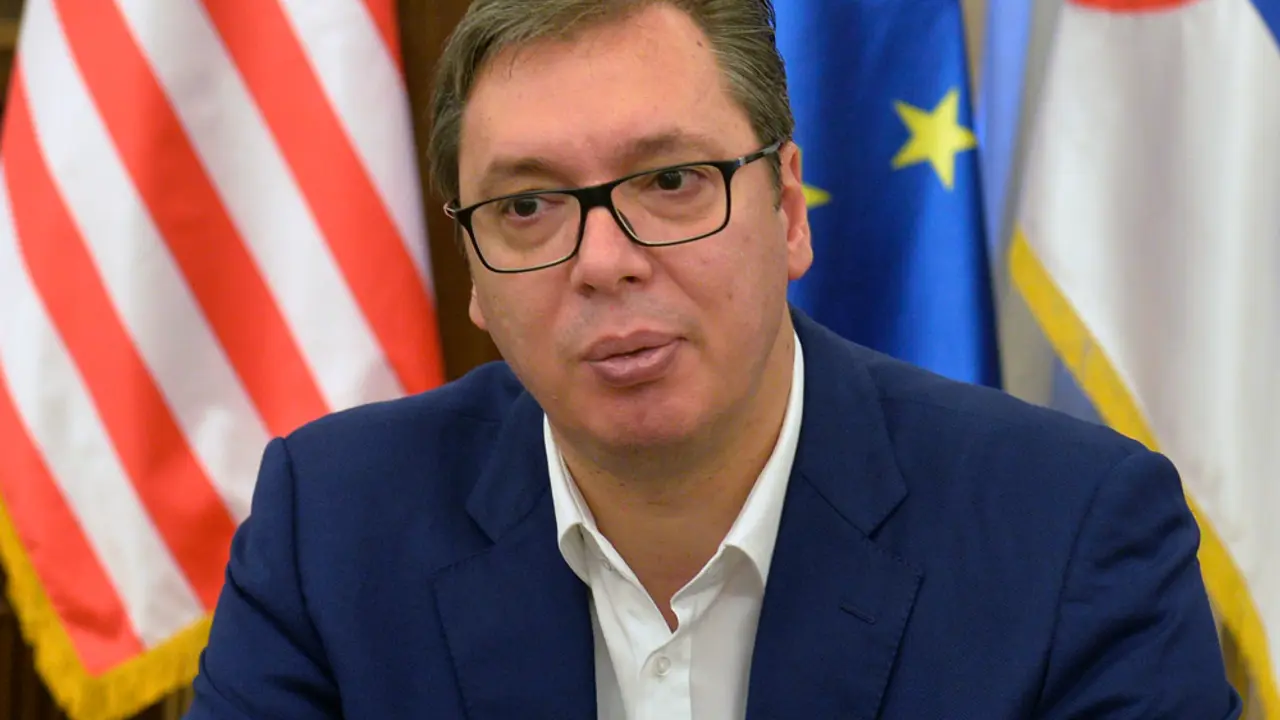 Predsednik Srbije Aleksandar Vučić 