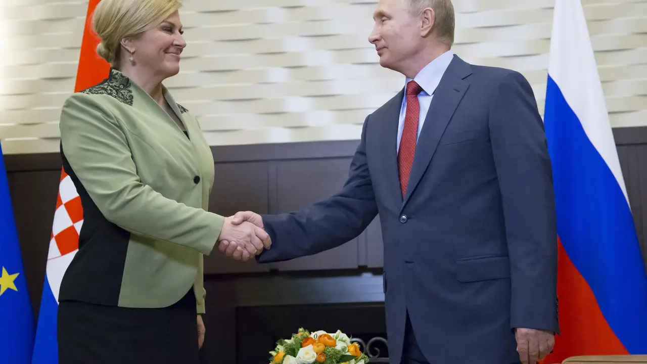 Kolinda Grabar Kitarović, Vladimir Putin
