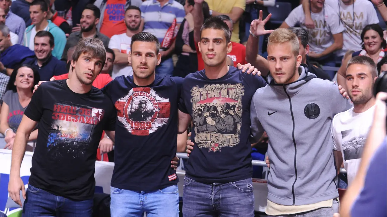 Fudbaleri Crvene zvezde