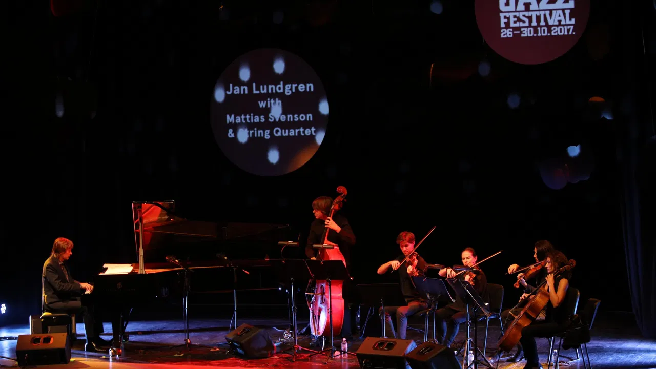 Jan Lundgren na otvaranju 33. Beogradskog džez festivala