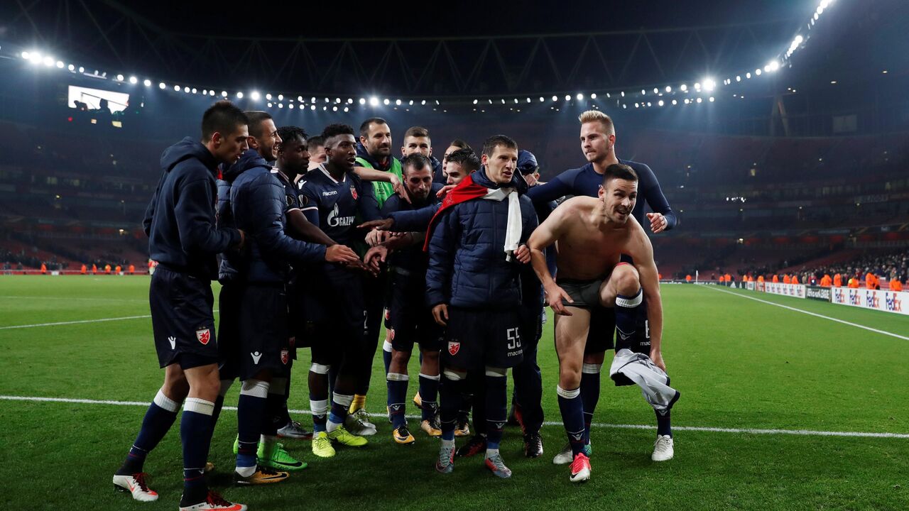 Fudbaleri Crvene zvezde