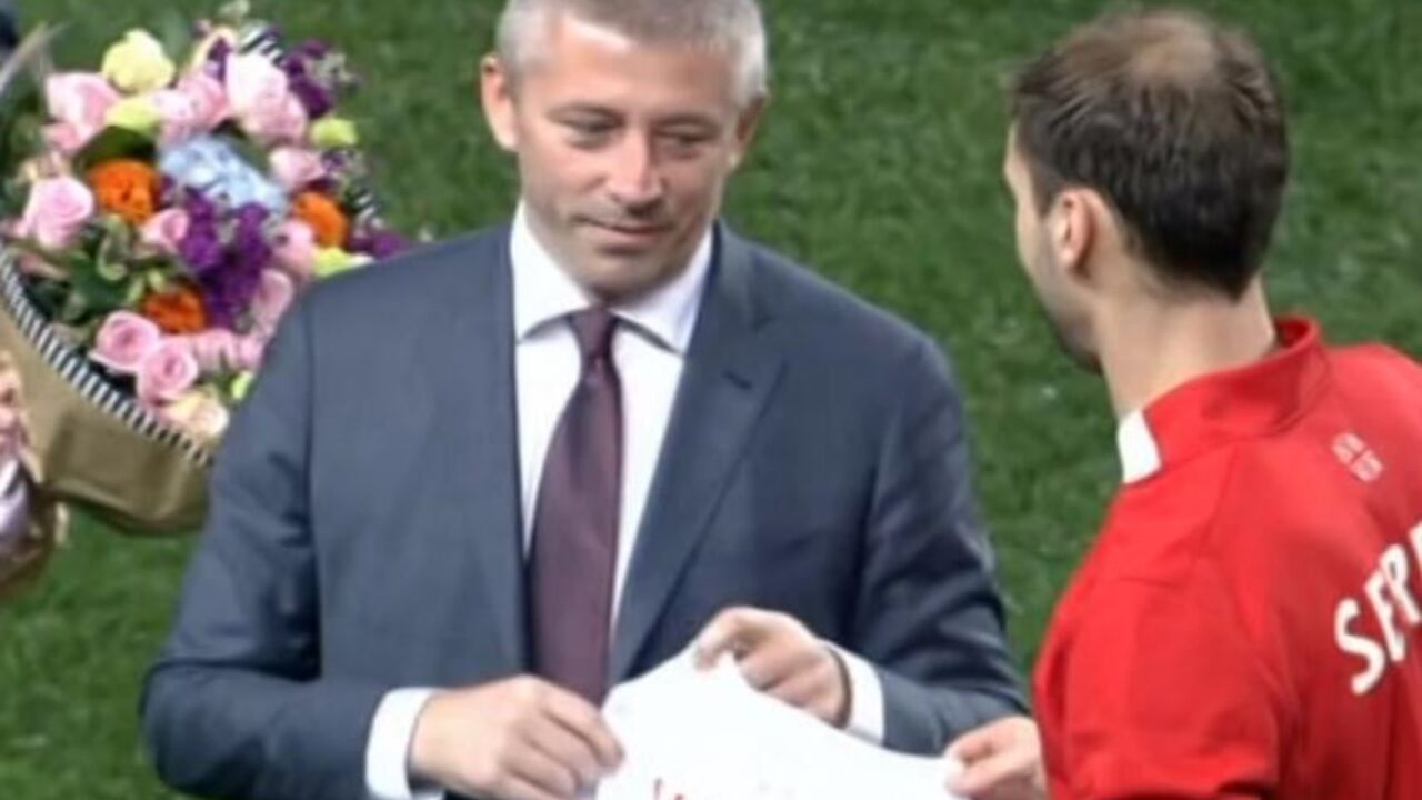 Slaviša Kokeza i Branislav Ivanović