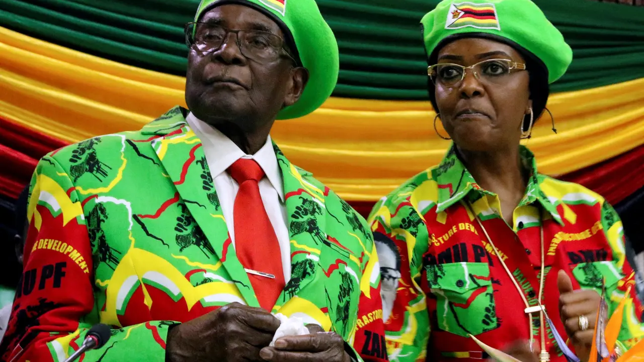Roberto i Grejs Mugabe