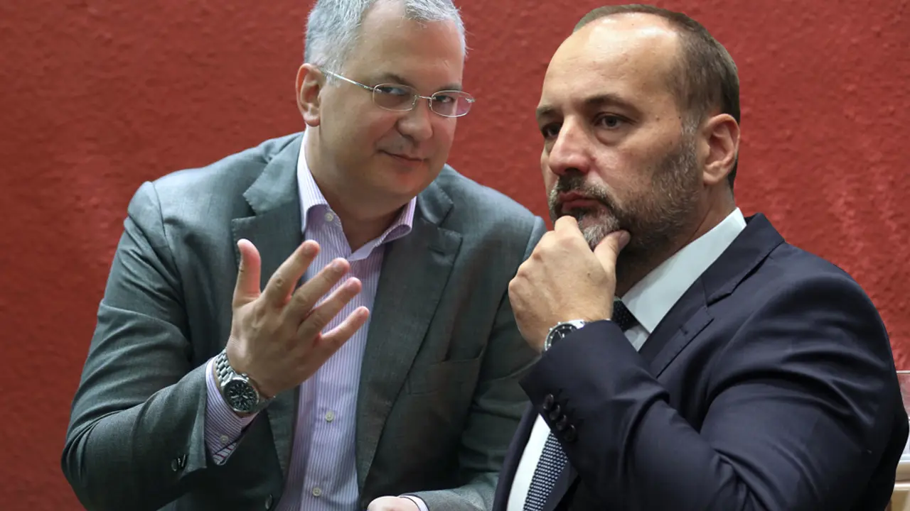 Dragan Šutanovac i Saša Janković