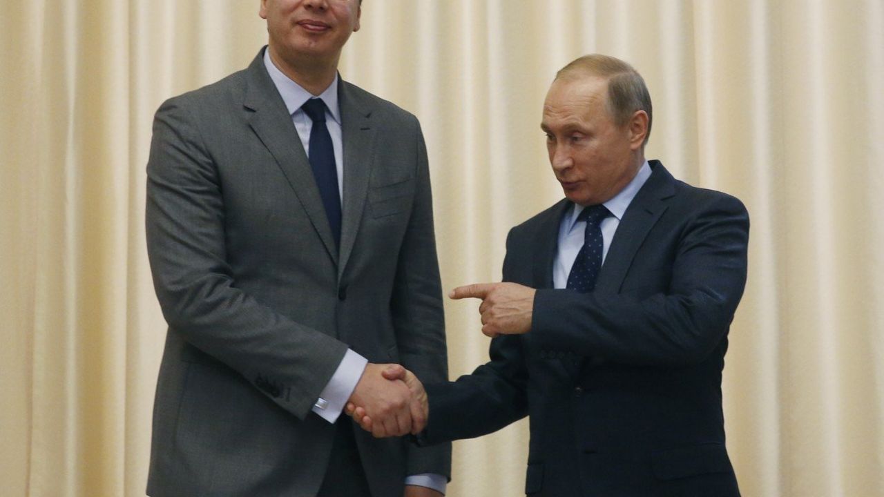 Aleksandar Vučić, Vladimir Putin