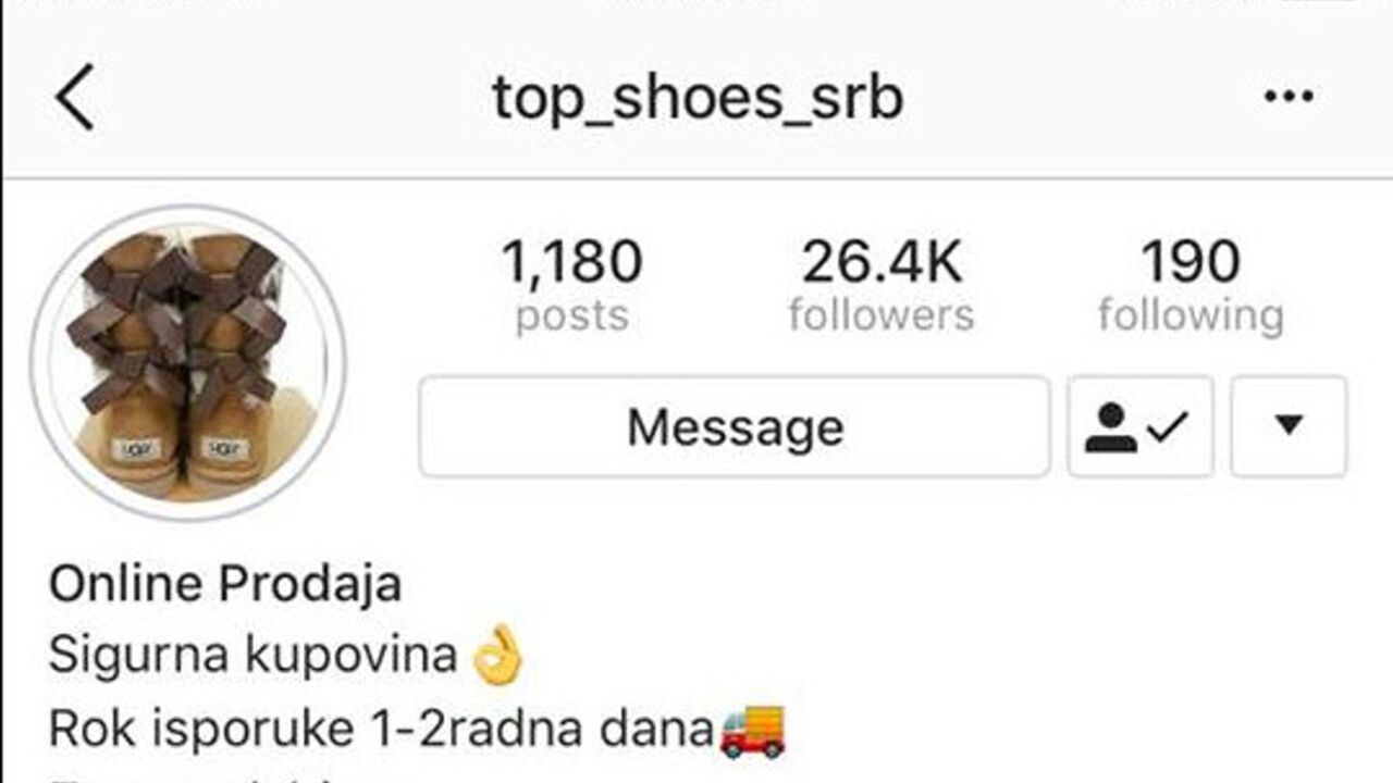 Instagram profil
