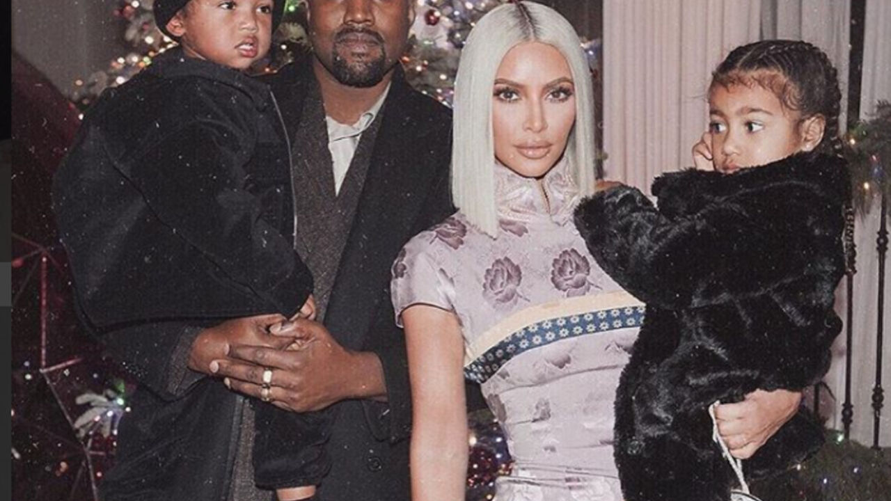 Kim Kardašijan sa porodicom