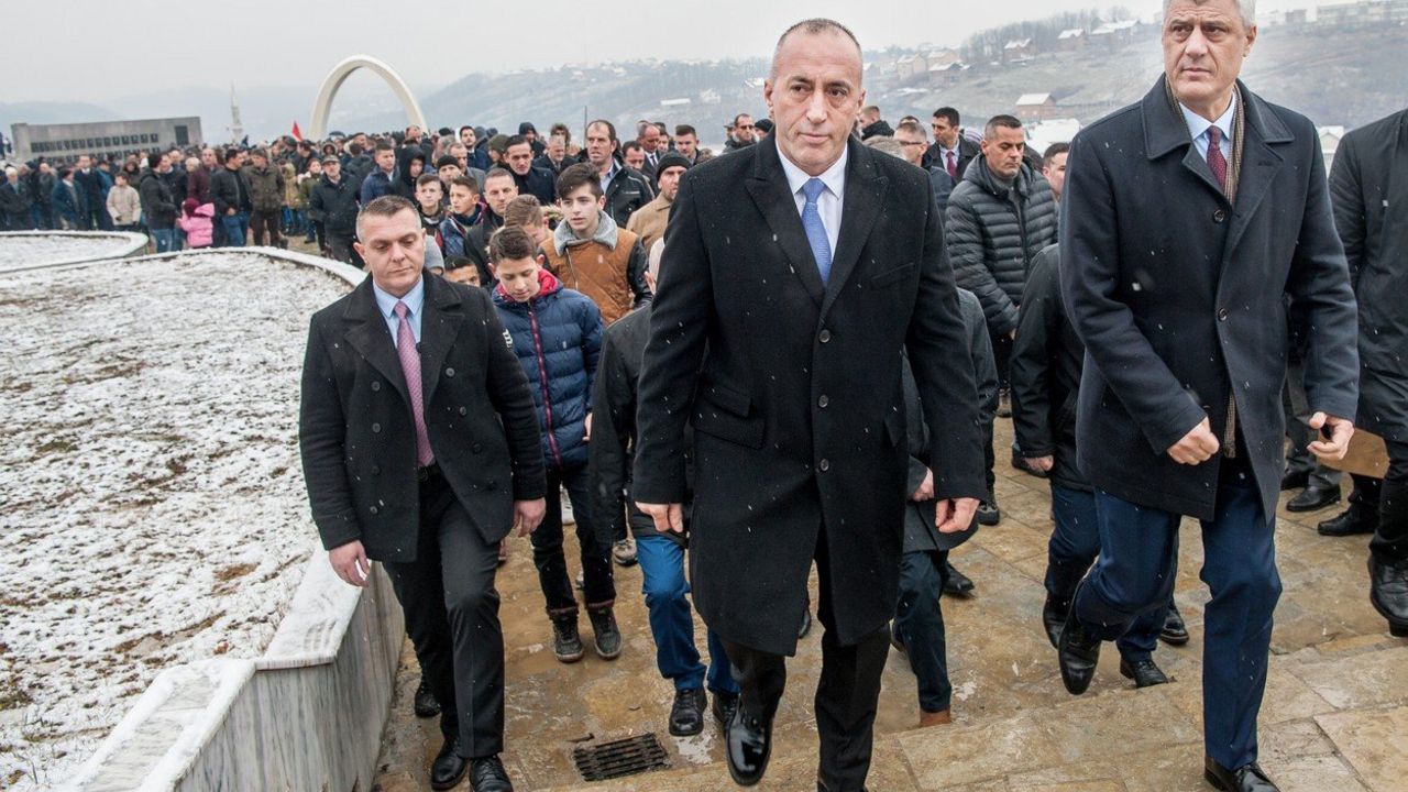 Ramuš Haradinaj i Hašim Tači