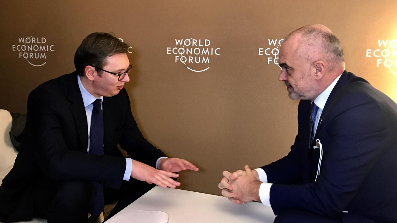Aleksandar Vučić i Edi Rama