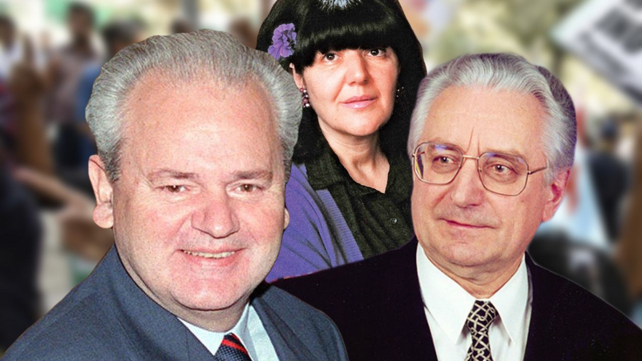 Slobodan Milošević, Mira Marković, Franjo Tuđman