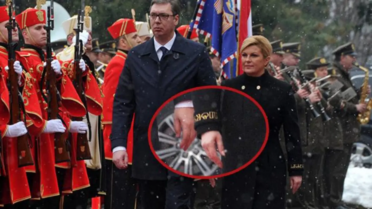 Aleksandar Vučić i Kolinda Grabar Kitarović