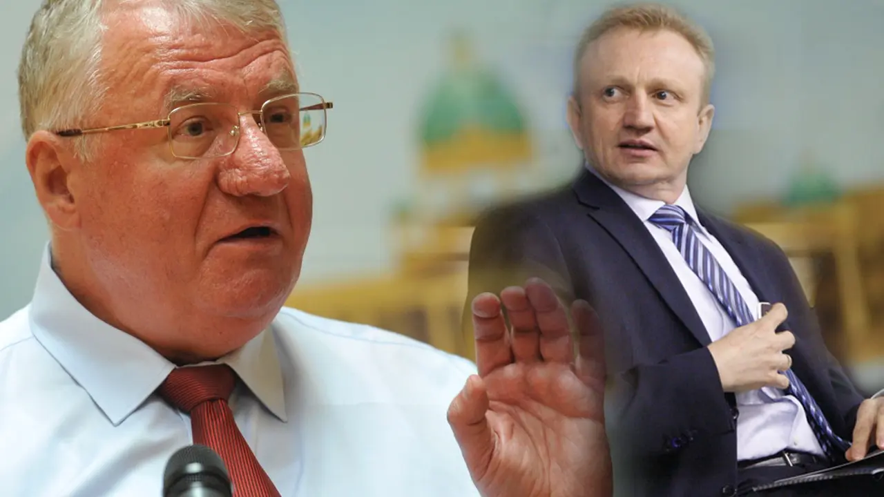 Vojislav Šešelj i Dragan Đilas