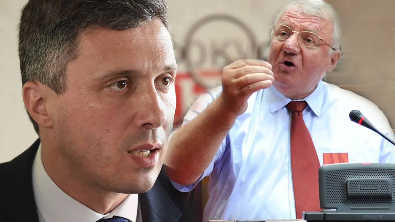 Boško Obradović i Vojislav Šešelj