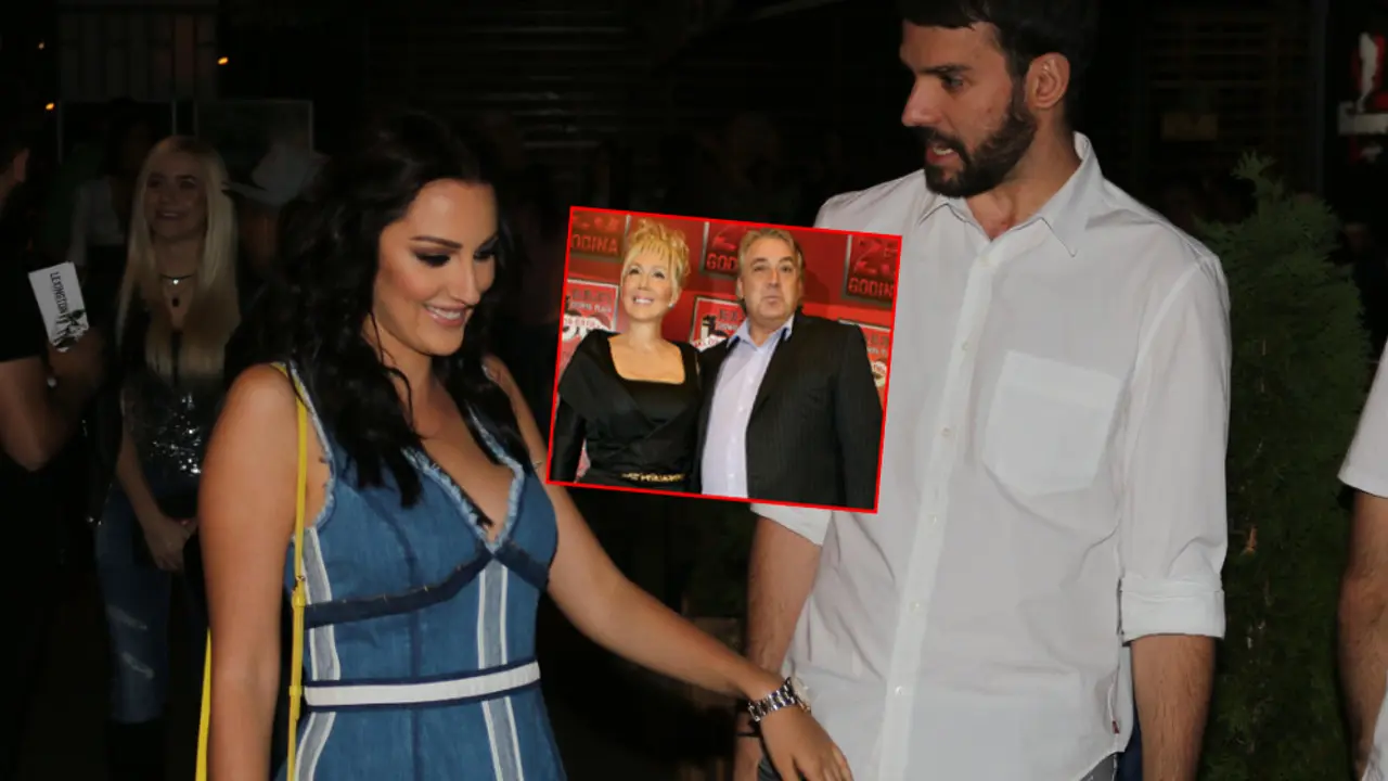 Aleksandra Prijović, Filip Živojinović, Lepa Brena i Slobodan Boba Živojinović