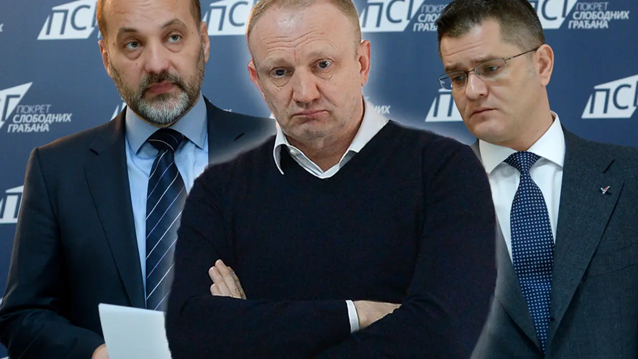 Saša Janković, Dragan Đilas, Vuk Jeremić