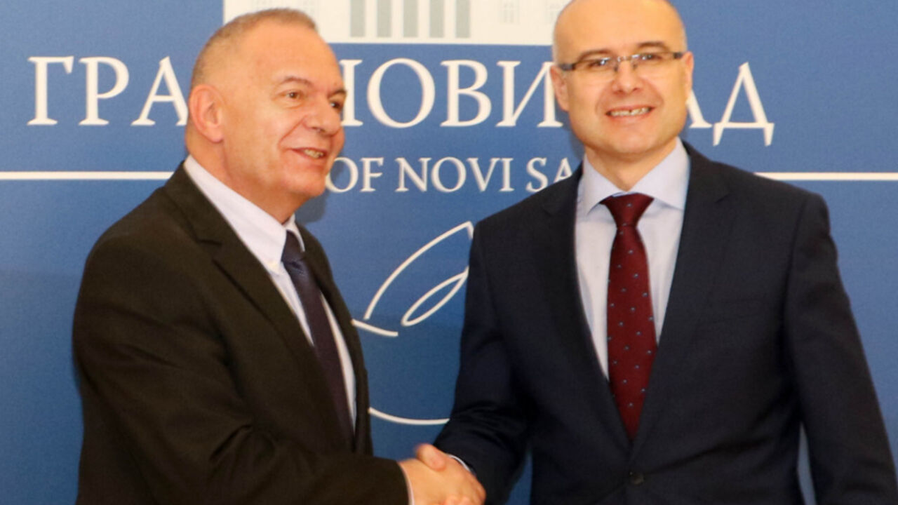 Miloš Vučević sa ambasadorom Bugarske