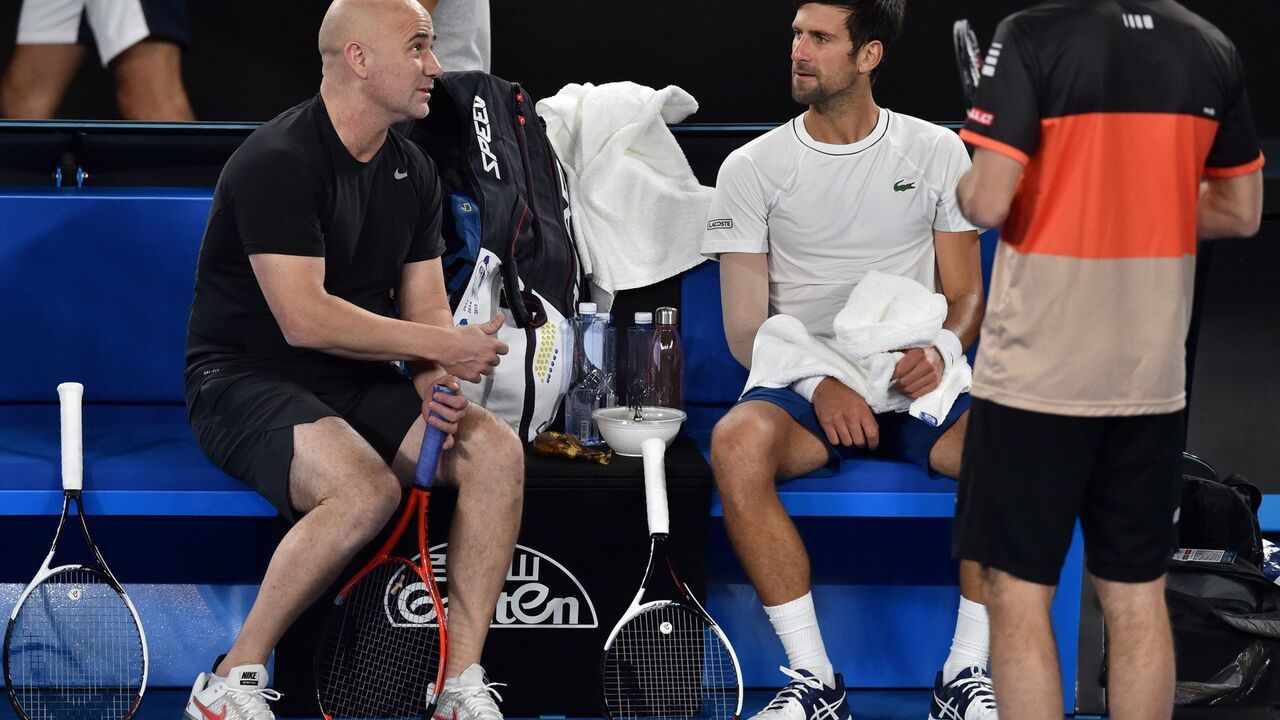 Novak Đoković, Andre Agasi