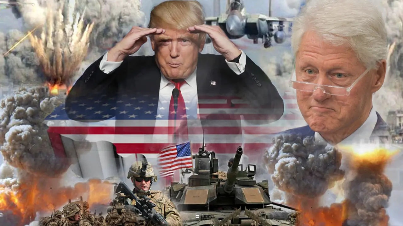 Donald Tramp i Bil Klinton