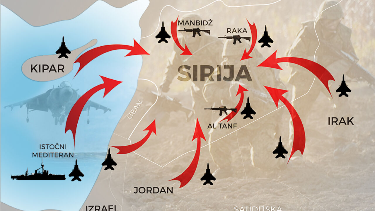 Sirija, mapa