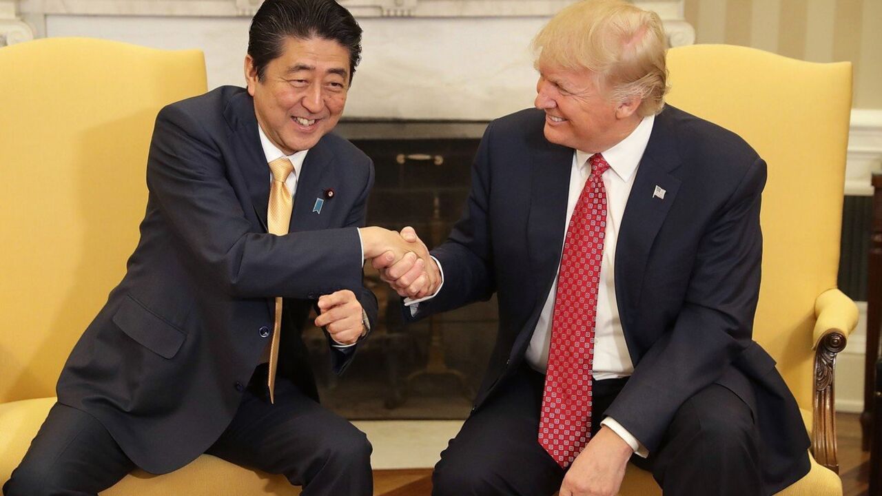 Šinzo Abe i Donald Tramp