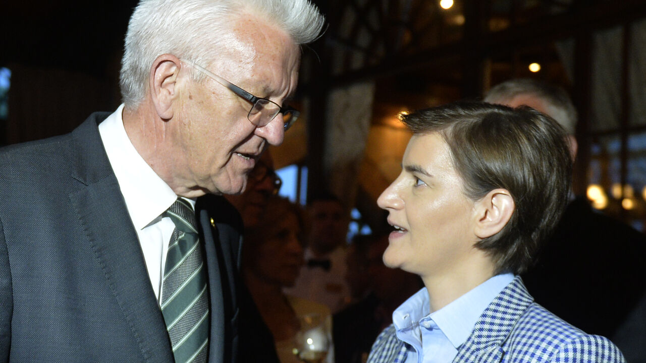 Ana Brnabić sa Vinfridom Krečmanom