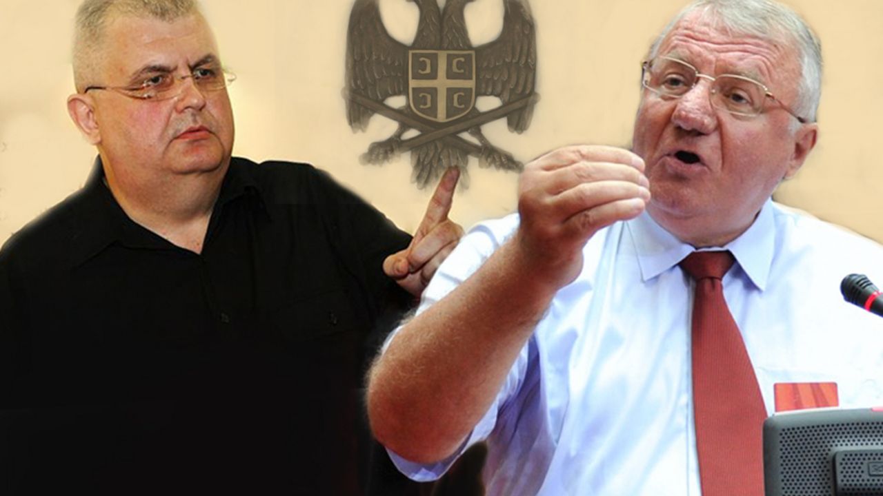 Vojislav Šešelj i Nenad Čanak