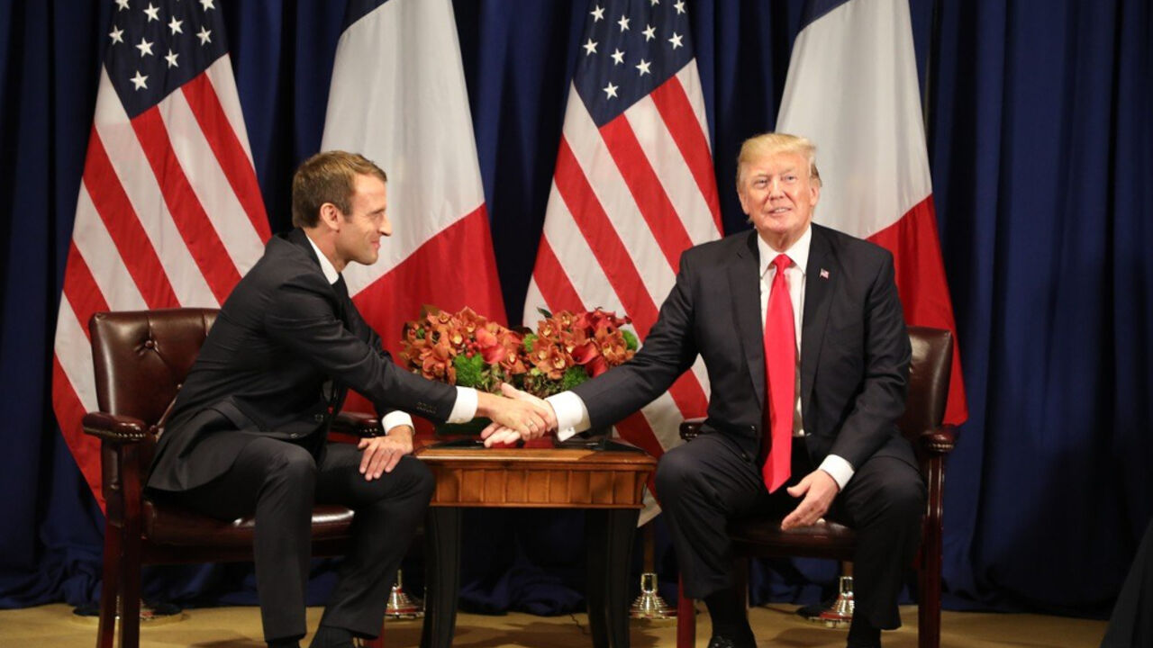 Emanuel Makron, Donald Tramp