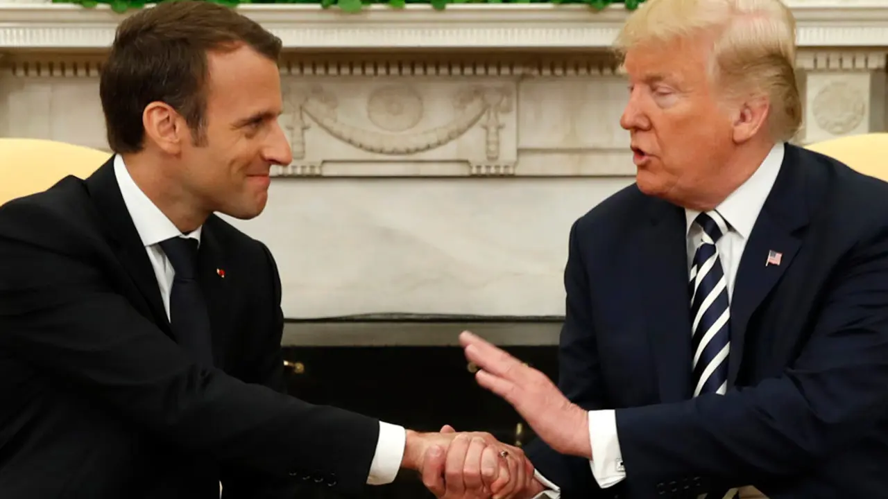 Emanuel Makron, Donald Tramp