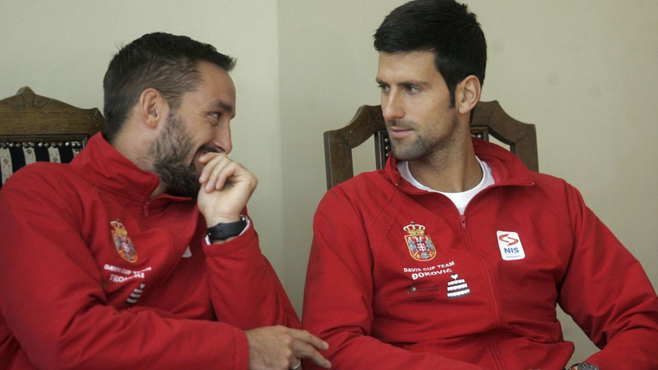 Viktor Troicki, Novak Đoković