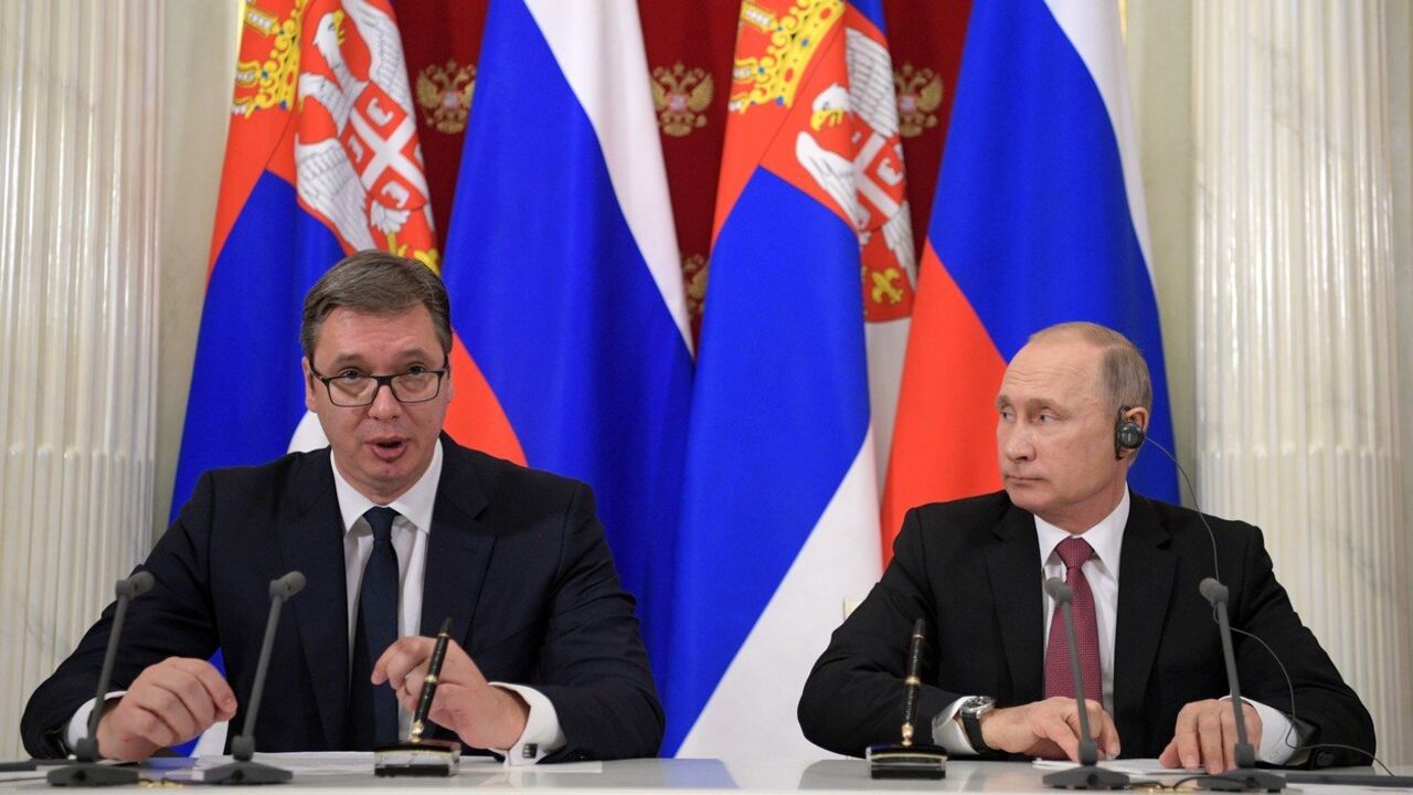 Aleksandar Vučić i Vladimir Putin