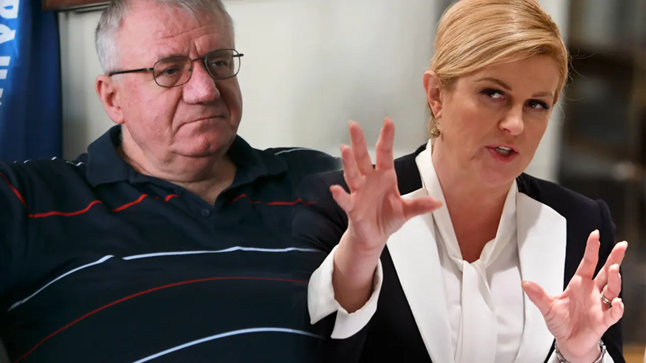 Vojislav Šešelj i Kolinda Grabar Kitarović