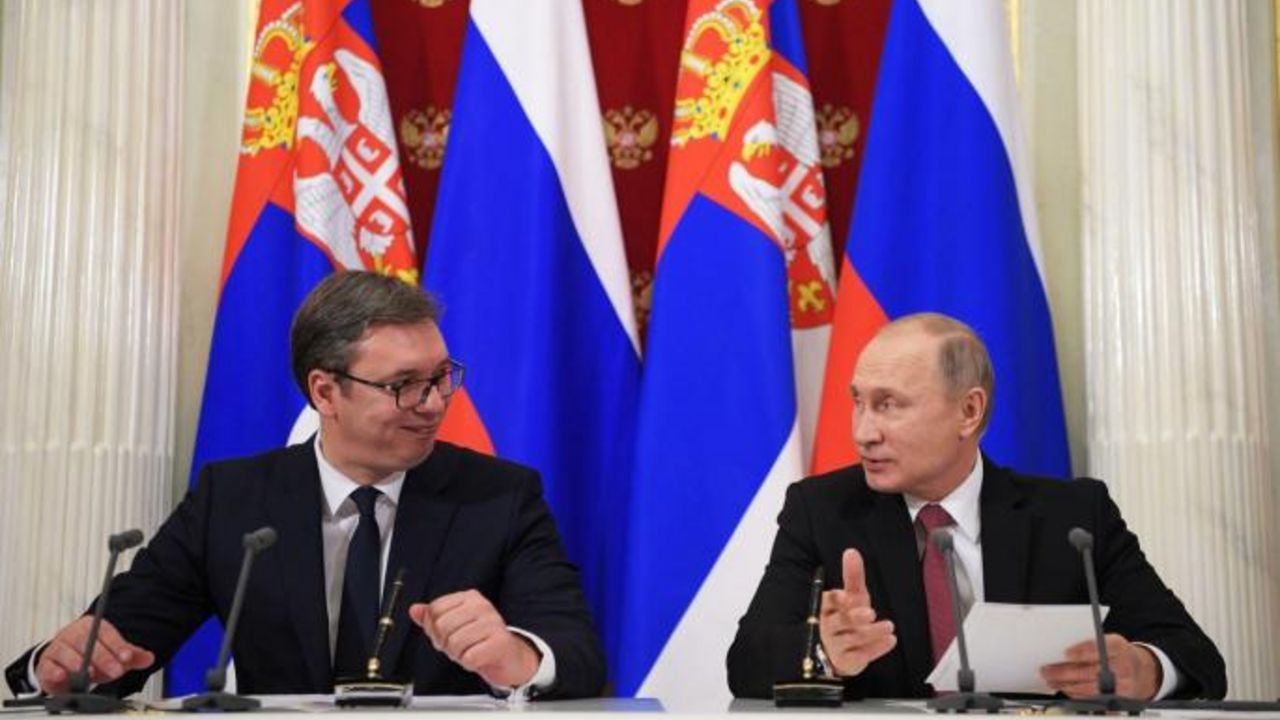 Aleksandar Vučić i Vladimir Putin