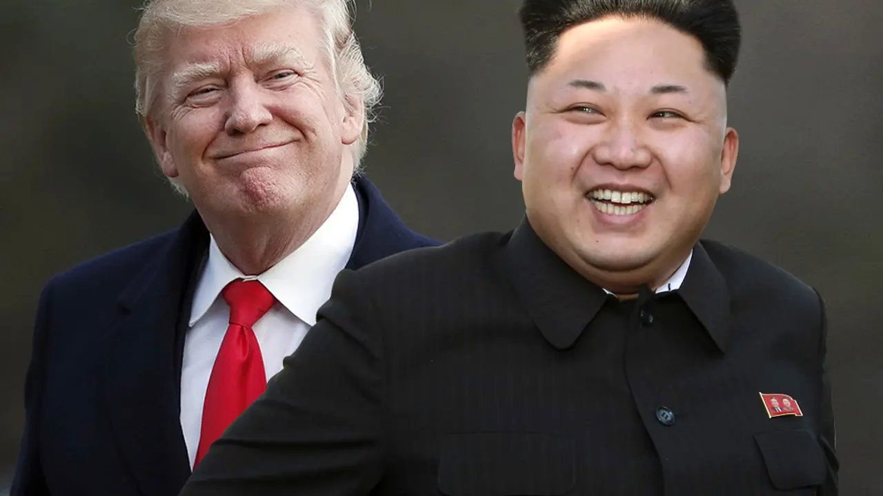 Donald Tramp i Kim Džong Un
