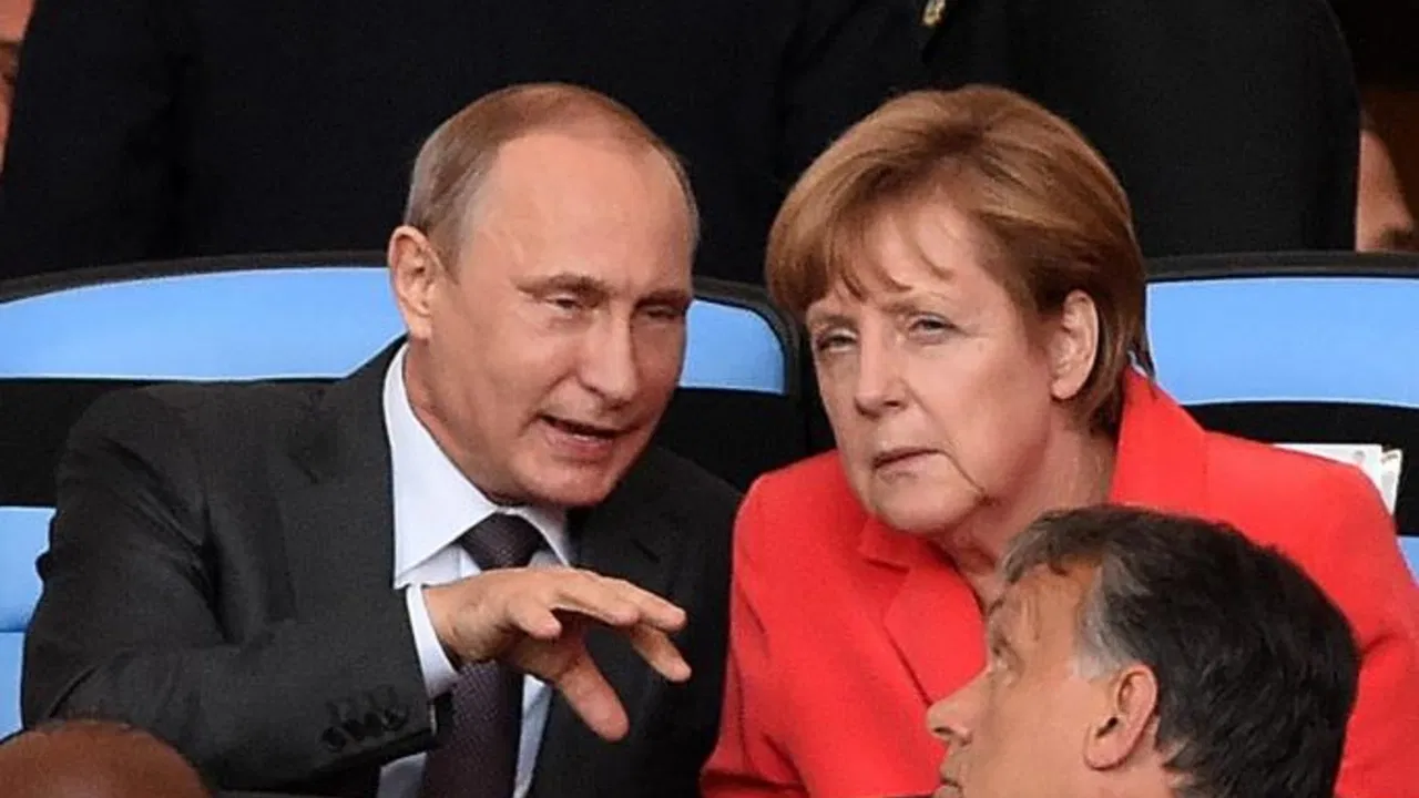 Putin i Merkel