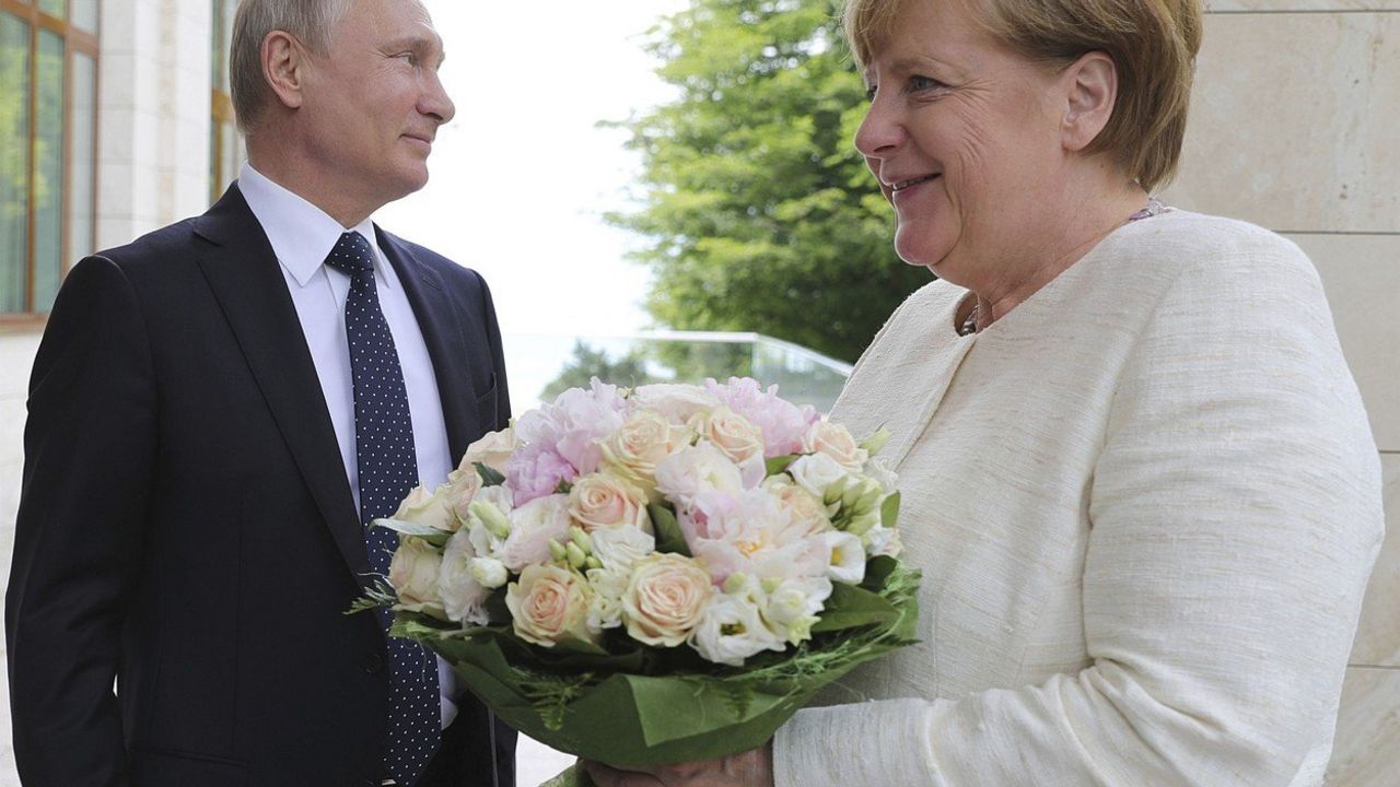 putin merkel