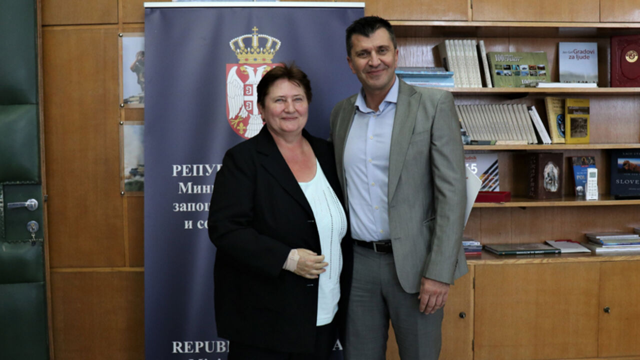 Zoran Đorđević i ambasadorka Slovačke