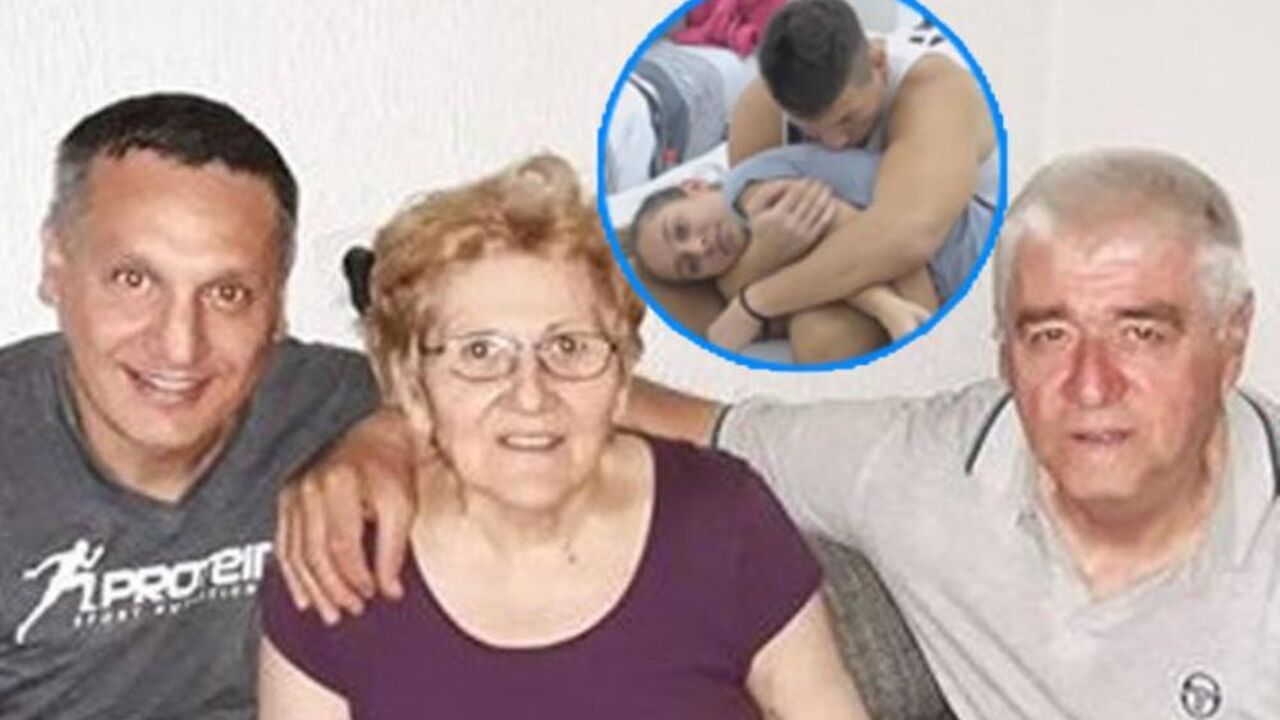 Gagi u poseti kod Slobodanovih roditelja