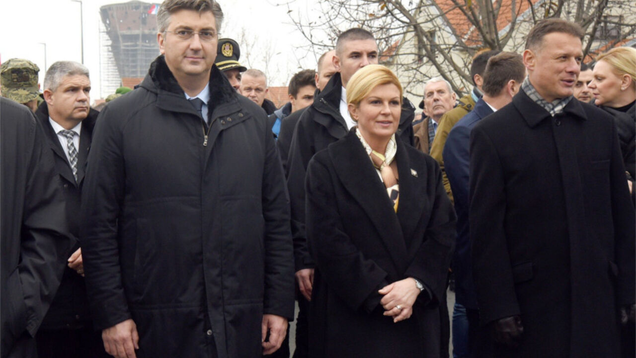 Andrej Plenković i Kolinda Grabar-Kitarović