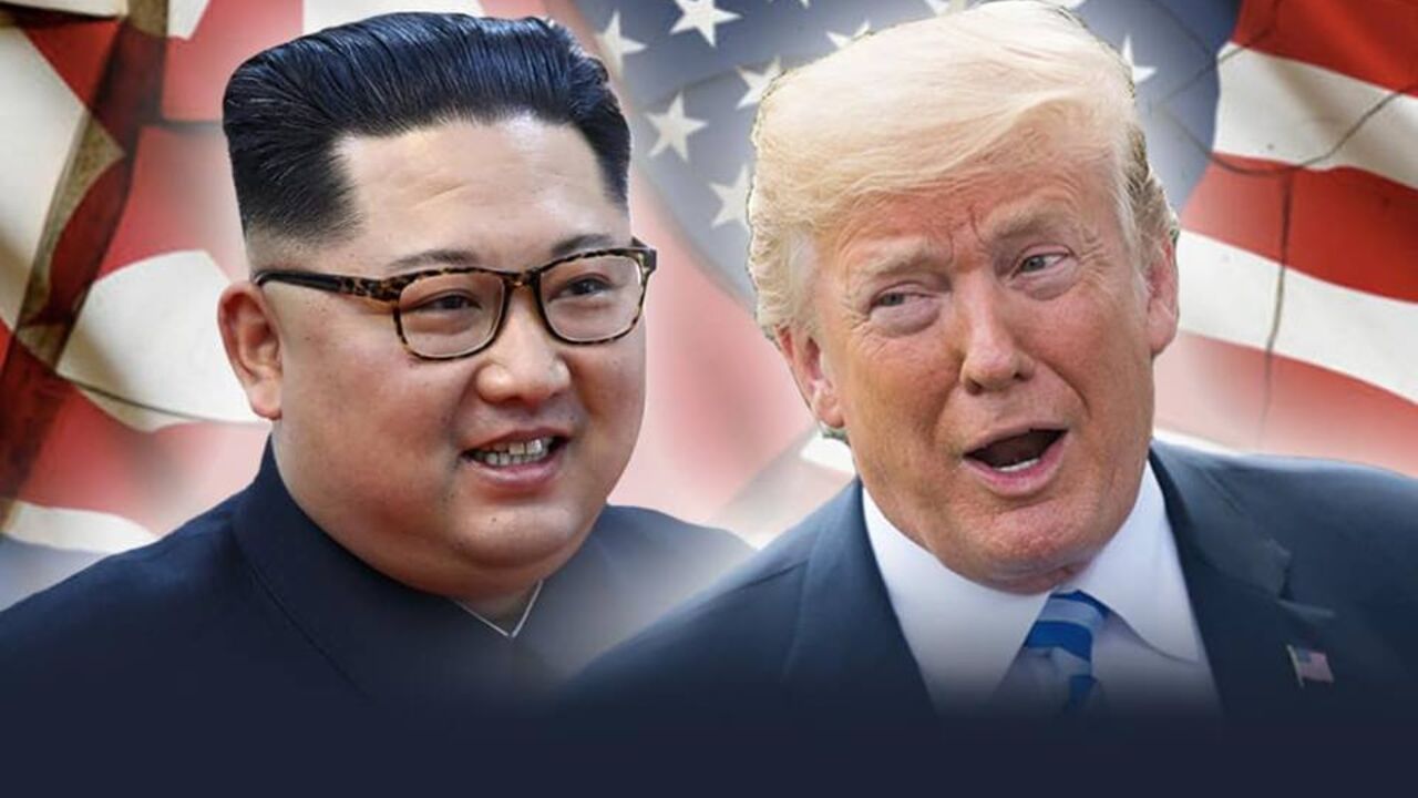 Donald Tramp i Kim Džong Un 