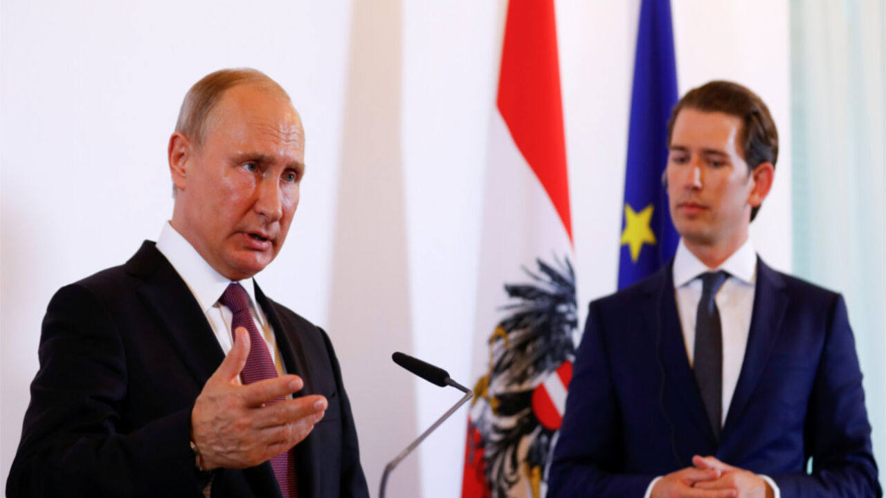Vladimir Putin i Sebastijan Kurc