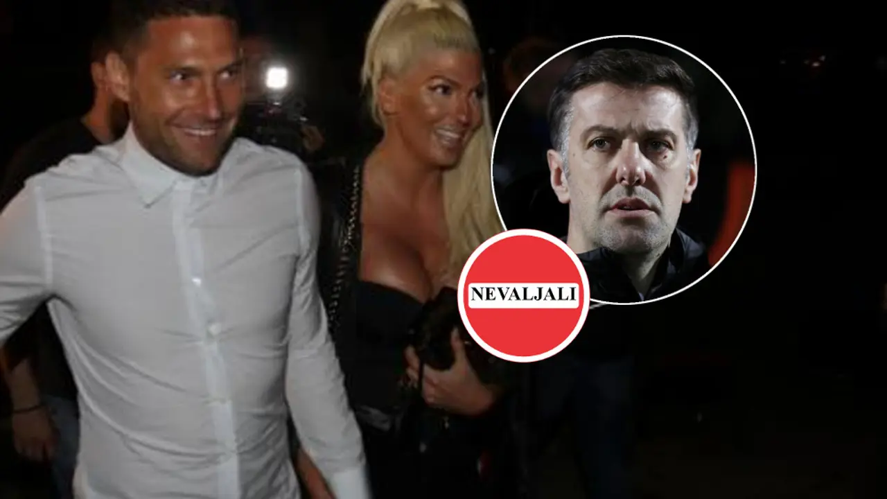 Duško Tošić, Jelena Karleuša i Mladen Krstajić