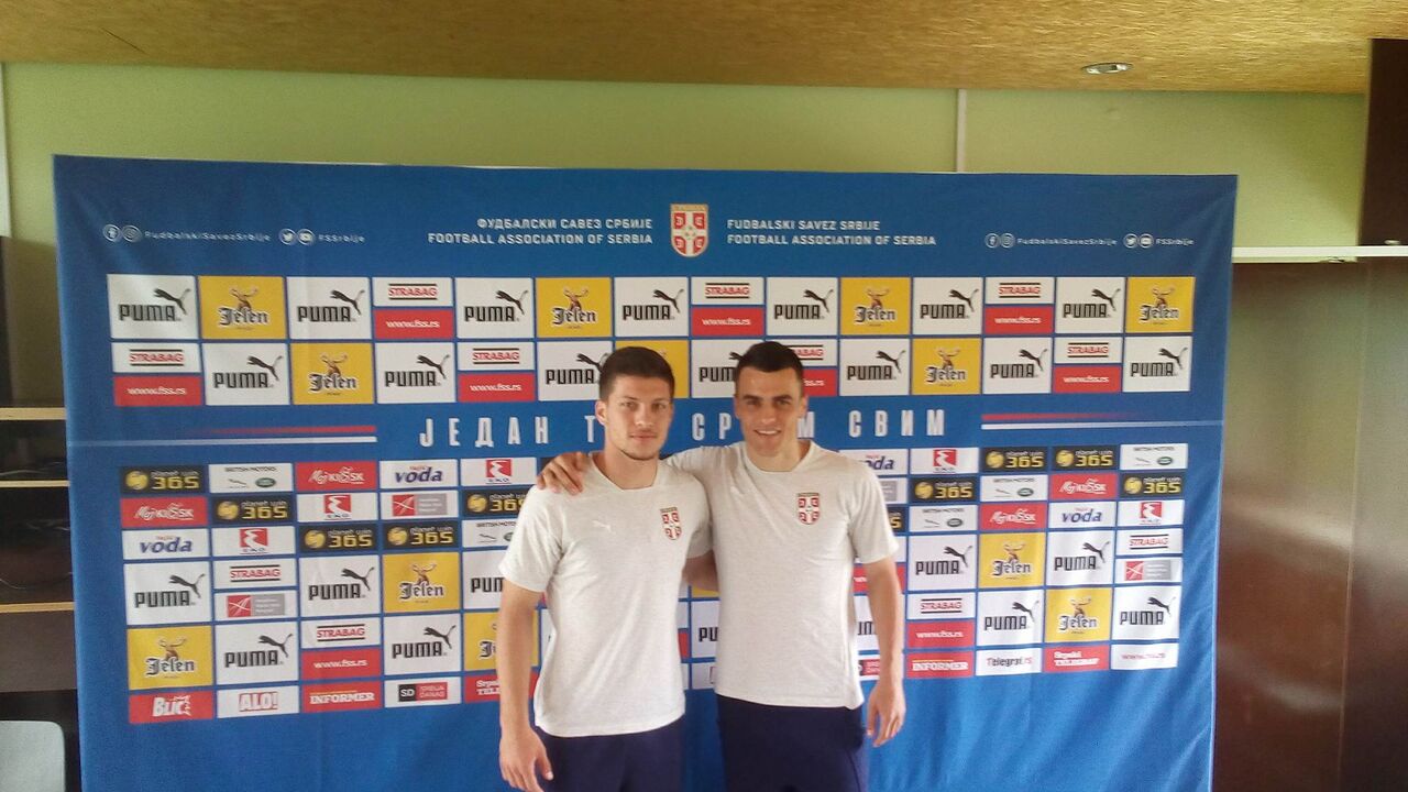 Luka Jović i Filip Kostić