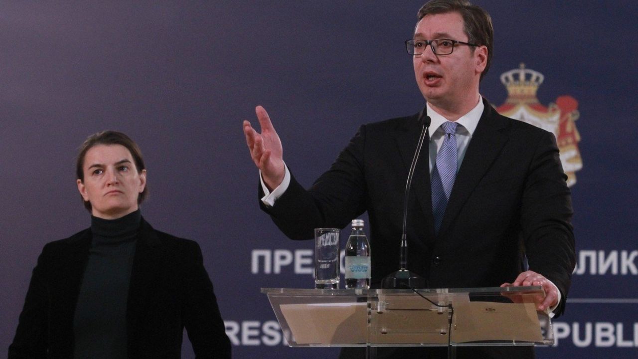 Ana Brnabić i Aleksandar Vučić