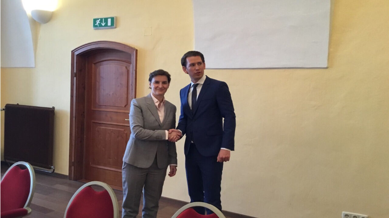 Ana Brnabić i Sebastijan Kurc