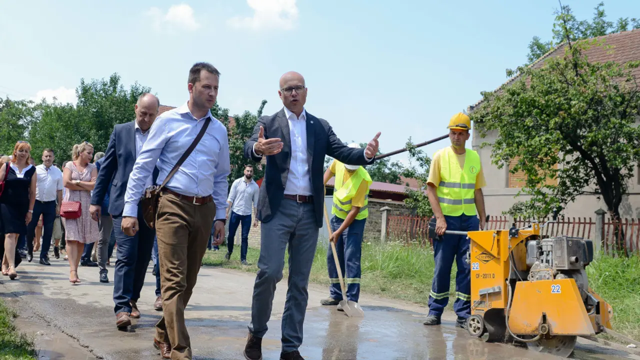 Gradonačelnik Novog Sada Miloš Vučević