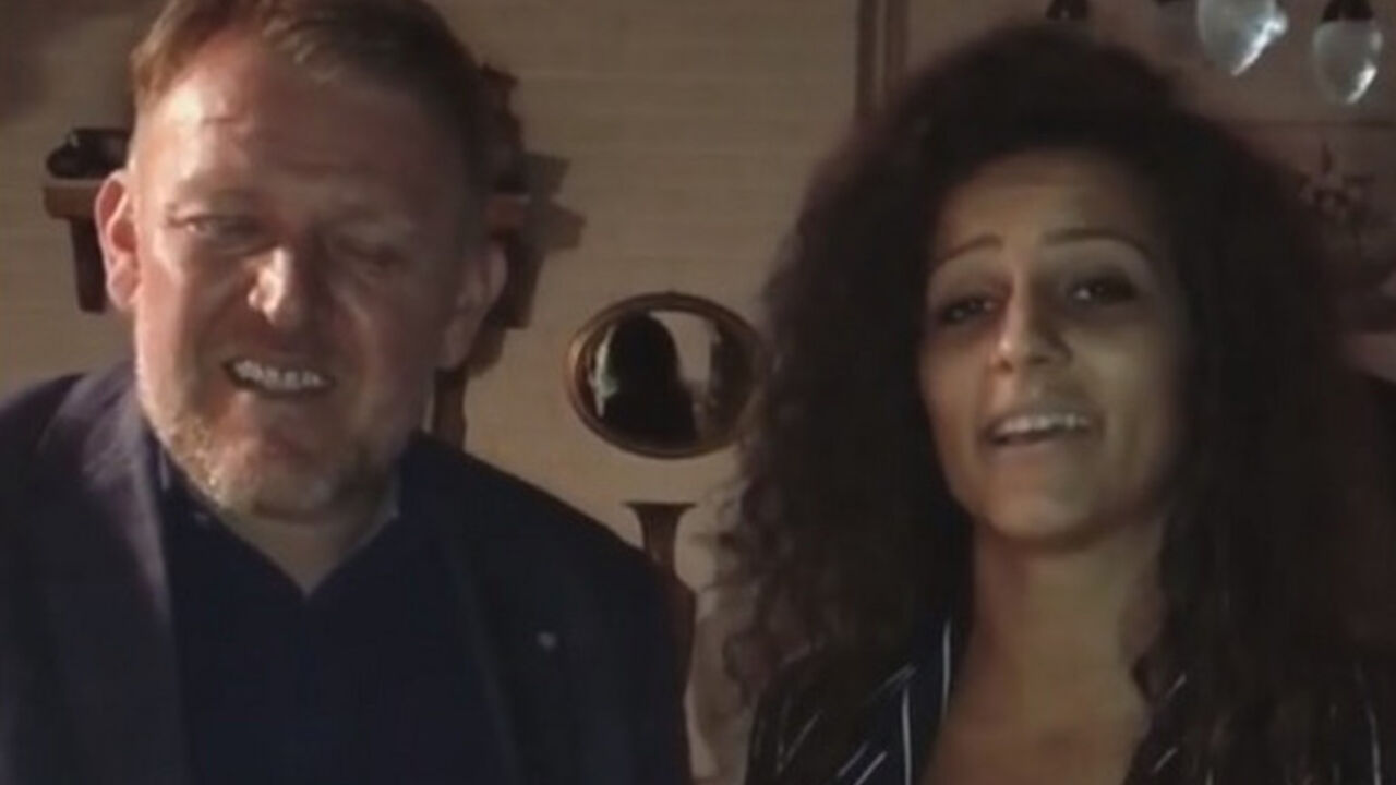 Robert Prosinečki i Dragana Stojanović